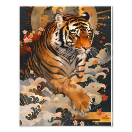 Foto 黄金の虎が幸運をもたらす/Golden tiger brings good luck.