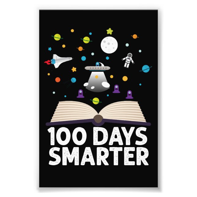 Foto 100 días de clases Espacio para libros más intelig (Frente)