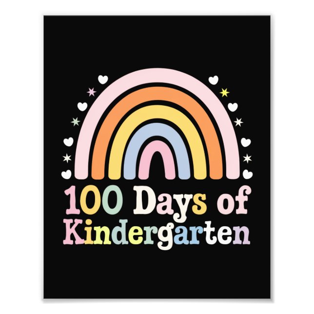 Foto 100 días del Día de los Niños Maestros de Jardines (Frente)
