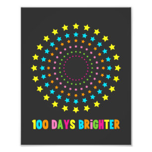 Foto 100 días más brillantes del centésimo día de clase