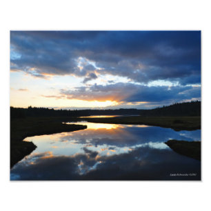 Foto 11X14 Sunset Reflection
