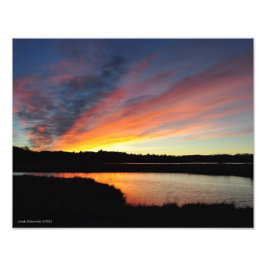 Foto 11X14 Sunset Streaks