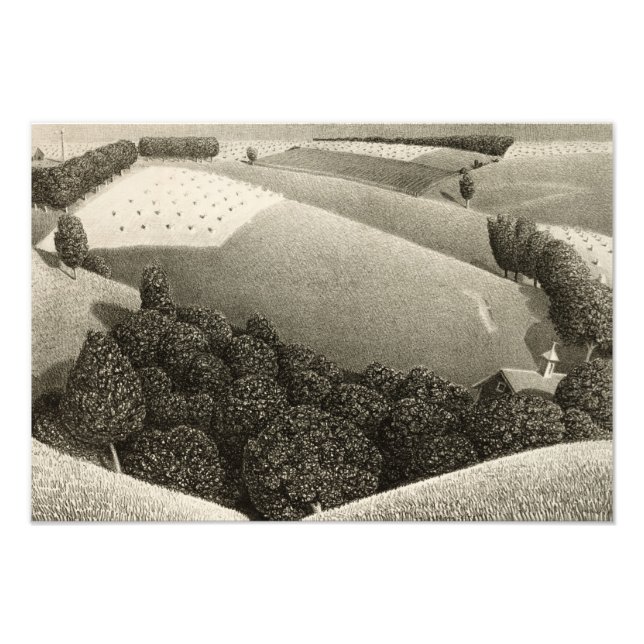 Foto 15 de julio de 1938 por Grant Wood (Frente)