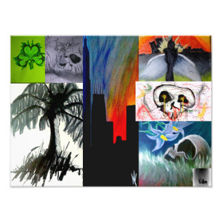 Foto 16" x 12", papel fotográfico de colección de artis