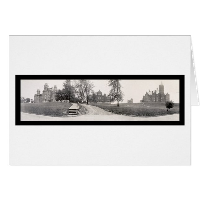 Foto 1909 de la universidad de Syracuse NY (Anverso (Horizontal))