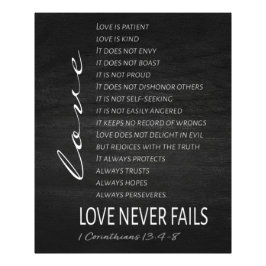 Foto 1 Corinthians 13 Love is Bible Verse