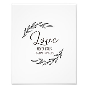 Foto 1 Corintios 13:8, el amor nunca falla