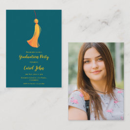 Foto 2025 Mini Invitación del Fiesta de graduación