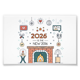 Foto 2026 Is The New 2016 Cozy Culture Vector
