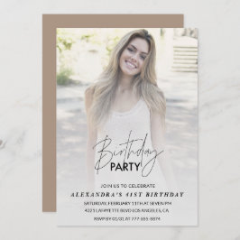 Foto 41ª invitación de cumpleaños Fiesta de cumple