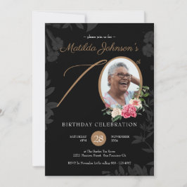 Foto 70.ª Invitación a la fiesta de cumpleaños