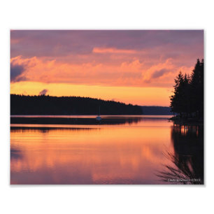 Foto 8X10 Sunrise on the Sound