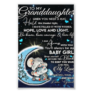 Foto A mi hija Elephant: regalo de cumpleaños, regalo d