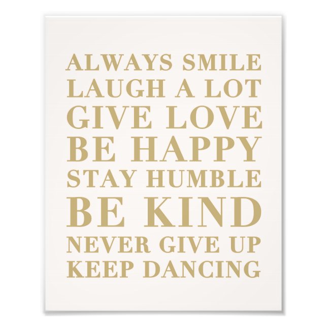 Foto A mi hija | Impresión artística (Frente)