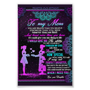 Foto A Mi Mamá Y A Mi Hija Regalo, Mi Idea De Regalo