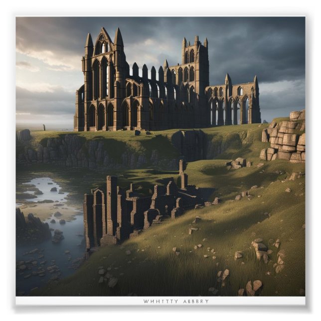 Foto Abadía de Whitby (Frente)