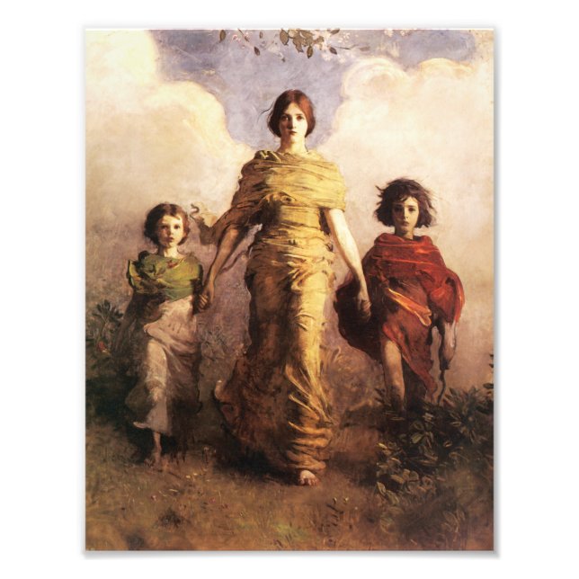 Foto Abbott Handerson Thayer A Virgin (Frente)