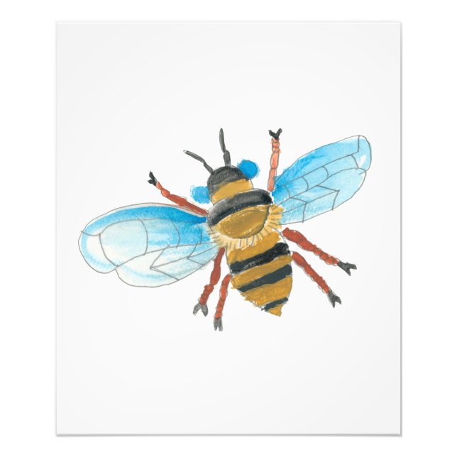 Foto Abeja letra grande  (Frente)