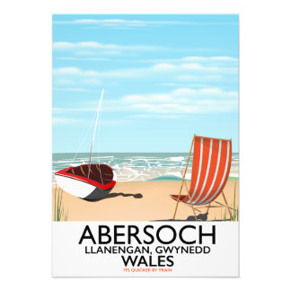 Foto Abersoch Llanengan en Gwynedd, afiches de viaje de