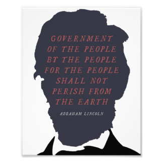Foto Abraham Lincoln Silhouette