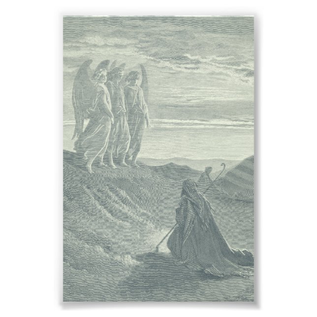 Foto Abraham y los tres ángeles (Frente)