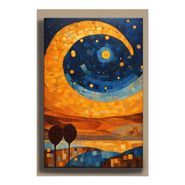 Foto Abrazo celeste (Frente)