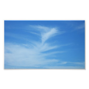 Foto abstracta de la naturaleza de cielo azul con
