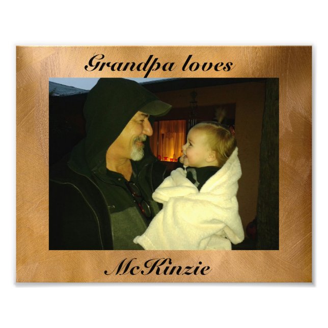 Foto Abuelo ama a McKinzie (Frente)