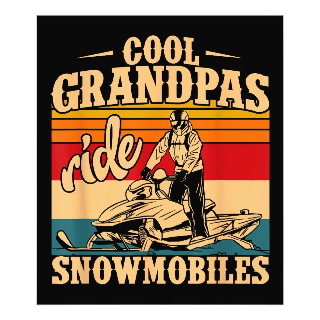 Foto Abuelos de Guay montan motos de nieve moto de niev (Frente)