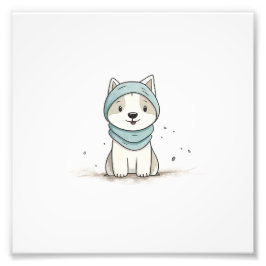 Foto Acogedor Ilustracion Husky - Cachorro adorable en 