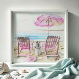 Foto Acuarela por la línea costera 2