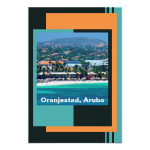 Foto Acuarelas de Oranjestad, Aruba