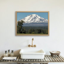 Adams de montaje con cubierta de nieve