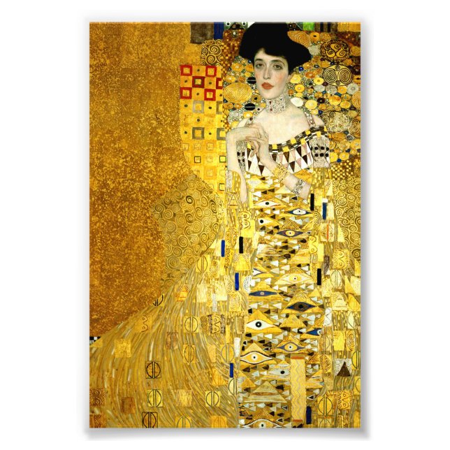 Foto Adele Bloch-Bauer I por Gustav Klimt Photo Prints (Frente)