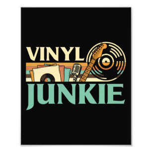 Foto Adicto a vinilos Discos LP Tocar música Colección