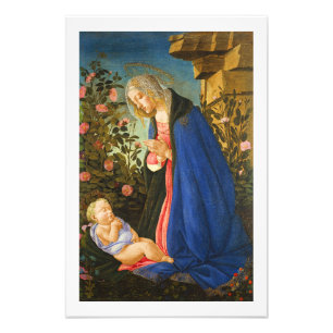 FOTO ADORA VIRGEN DE NIÑO CRISTO DORMIDO