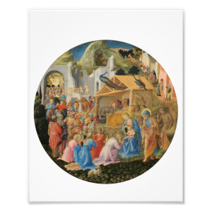 Foto Adoración de los Magos por Fra Angelico y Filippo