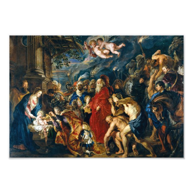 Foto Adoración del Magi | Peter Paul Rubens | (Frente)
