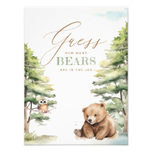 Foto Adventure Awath Bear Adivina cuántos juegos de duc