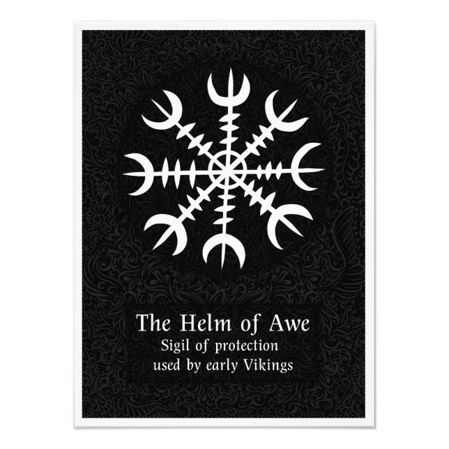 Foto AEgishjálmr - Viking Helm of Awe Norse Protection (Frente)