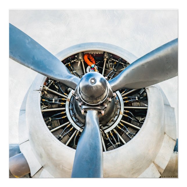 Foto Aeronaves Douglas DC-3. Hélice (Frente)