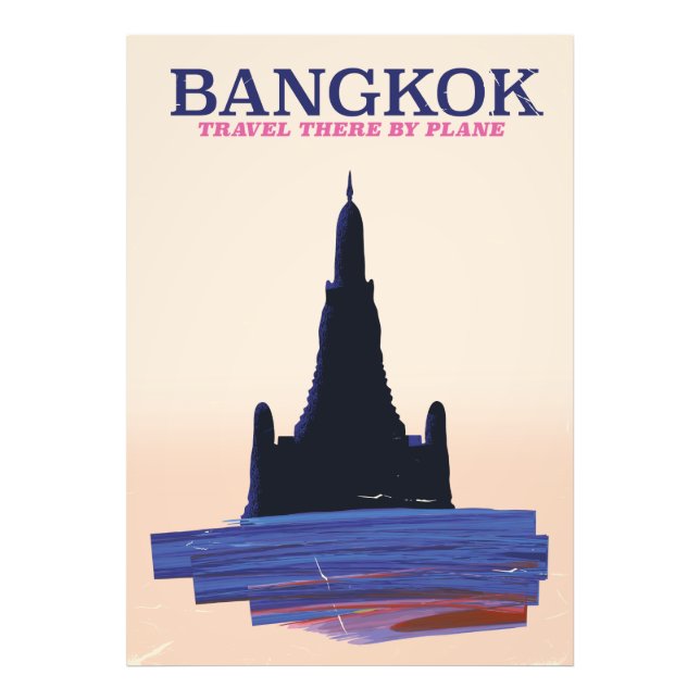 Foto Afiche de Bangkok Wat Poh Travel (Frente)