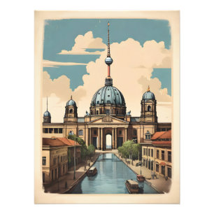 Foto Afiche de Berlín vintage