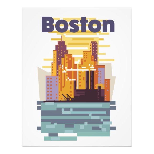 Foto Afiche de Boston Travel (Frente)