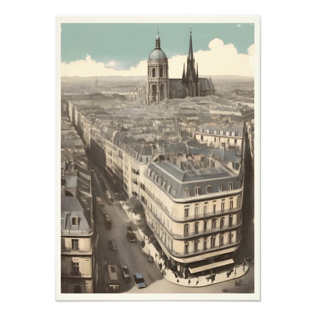 Foto Afiche de París (Frente)