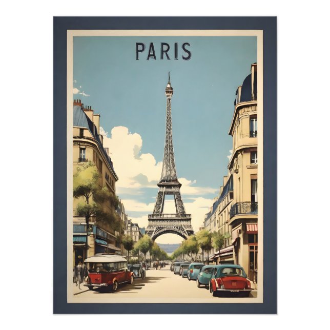 Foto Afiche de París (Frente)