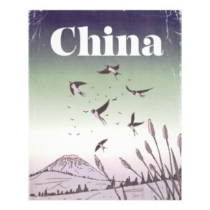 Foto Afiche de viaje de China