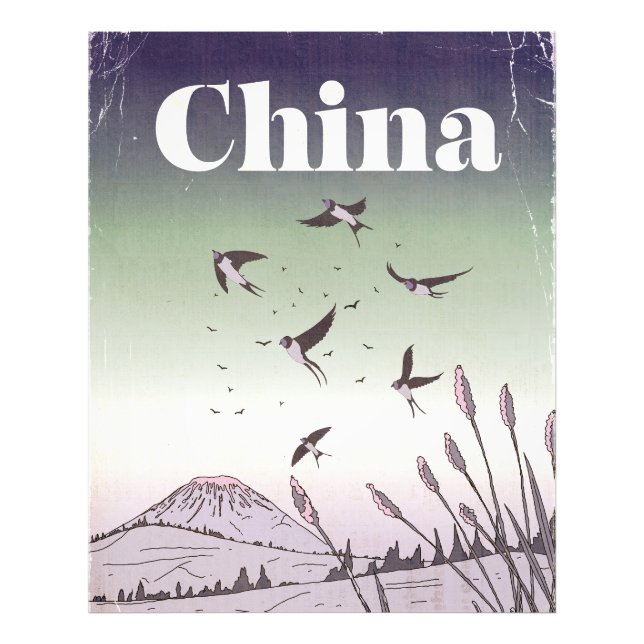 Foto Afiche de viaje de China (Frente)