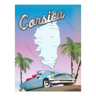 Foto Afiche de viaje de Córcega