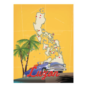 Foto Afiche de viaje de Filipinas en Luzón (prueba)